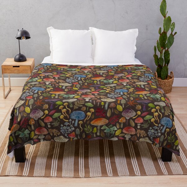 Item preview, Watercolour Toadstools - Autumnal pattern by Cecca Designs designed and sold by Cecca-Designs.