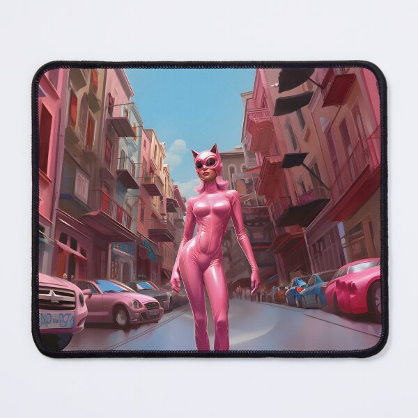 Item preview, Pink Catwoman designed and sold by Disturbing Wonderland.