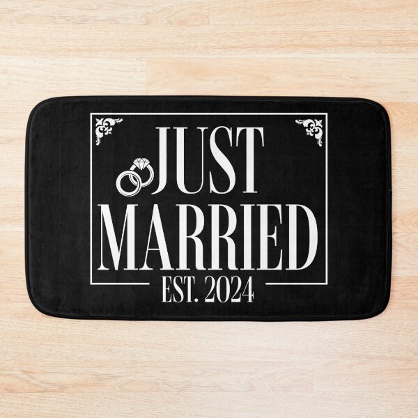 Item preview, Just Married Est 2024 designed and sold by Affyboss6.