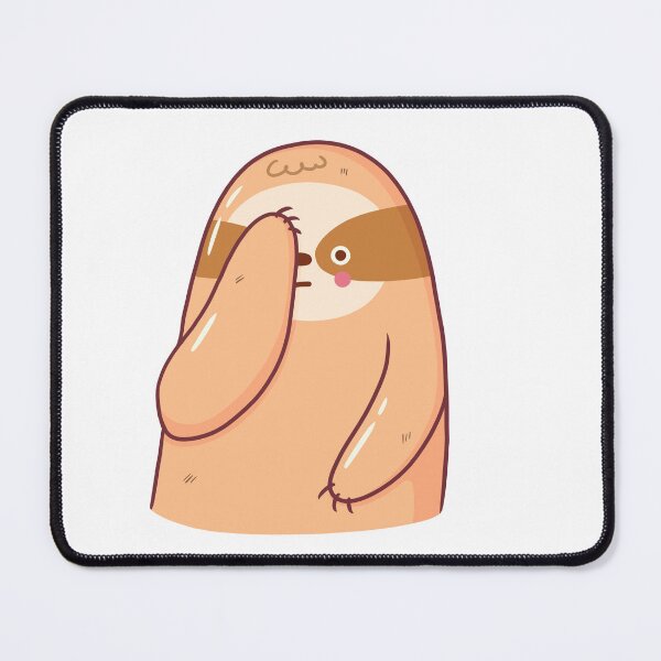 Item preview, Funny Sloth Facepalm  designed and sold by ZayamiArt.