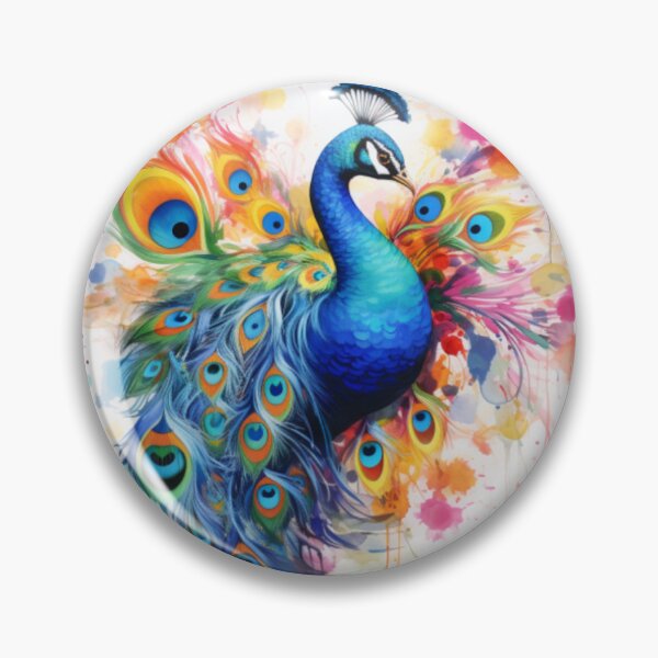 Item preview, beautiful colour full peacock  designed and sold by Superann8.