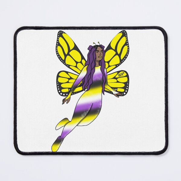 Item preview, Nonbinary LGBTQ+ Pride Rainbow Fairy  designed and sold by SentABear.
