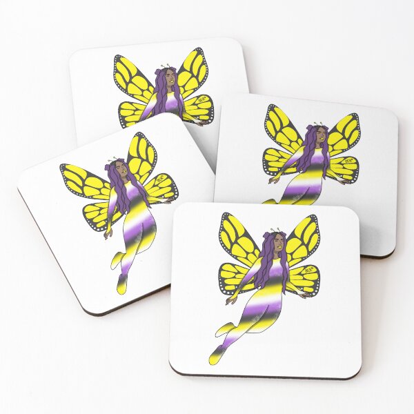 Item preview, Nonbinary LGBTQ+ Pride Rainbow Fairy  designed and sold by SentABear.