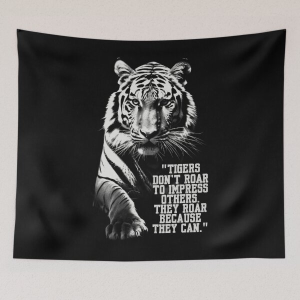 Item preview, Tiger's Stealthy Stalk designed and sold by IcalsaidArt.