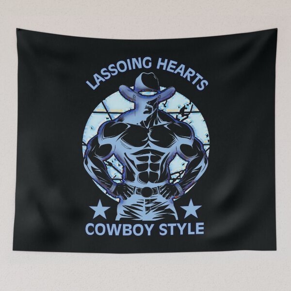 Item preview, Lassoing hearts -  cowboy style designed and sold by SidTastic .