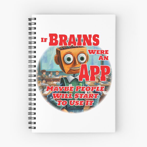 Item preview, If Brains Were An App designed and sold by ThisThatThing.