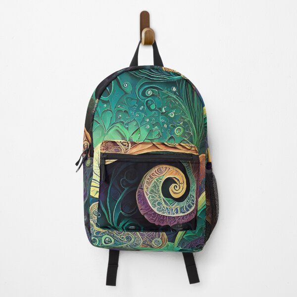 Item preview, Psychedelic Wood Tale | Fractals and Mandalas | Sublime Nature designed and sold by monkeybusiness.pt.