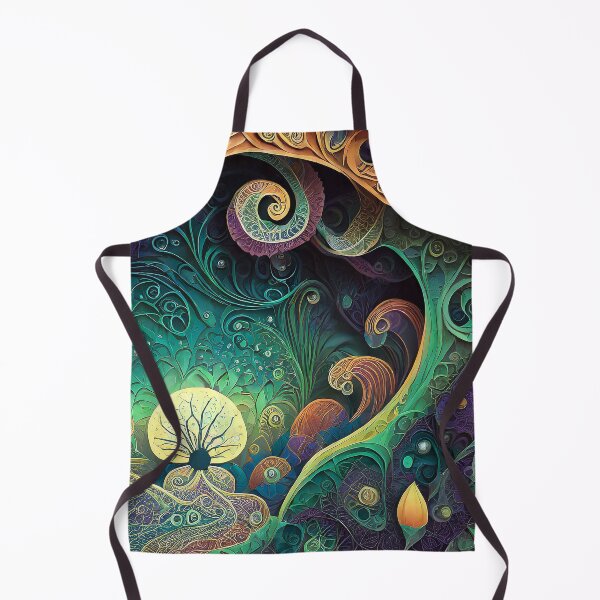 Item preview, Psychedelic Wood Tale | Fractals and Mandalas | Sublime Nature designed and sold by monkeybusiness.pt.