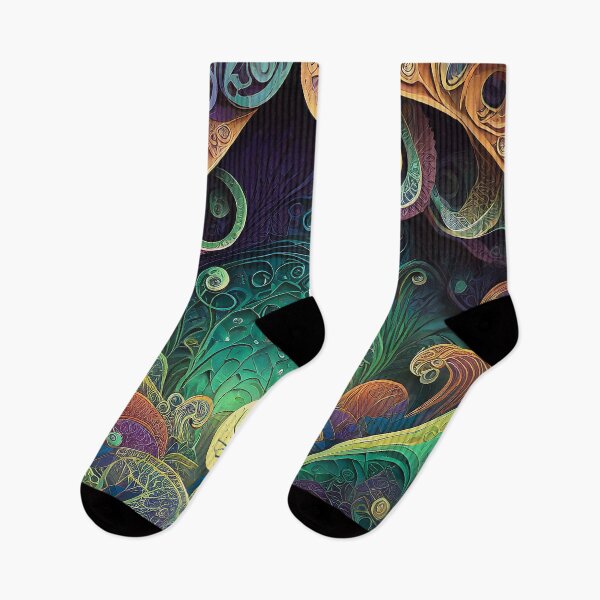 Item preview, Psychedelic Wood Tale | Fractals and Mandalas | Sublime Nature designed and sold by monkeybusiness.pt.