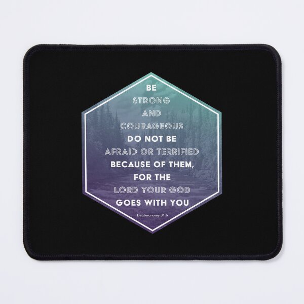 Item preview, Deuteronomy 31:6 designed and sold by SecretSamaritan.