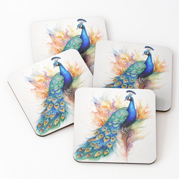 Item preview, beautiful peacock colour full cute designed and sold by Superann8.