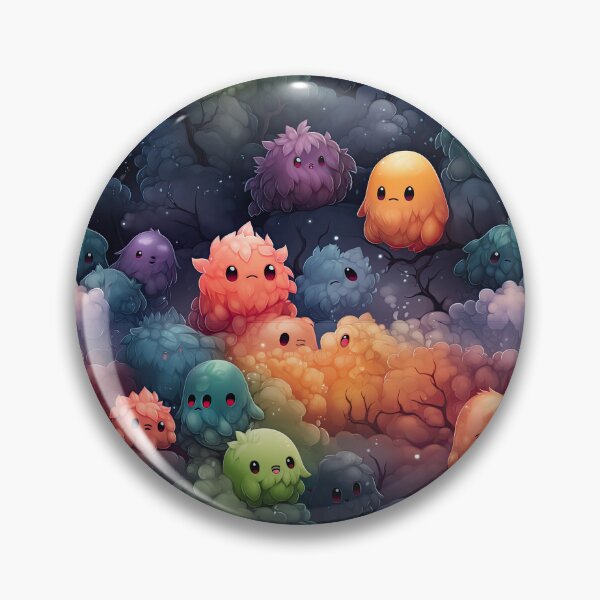 Item preview, Cute Fantasy Spooky Creatures Pattern designed and sold by venomNL.