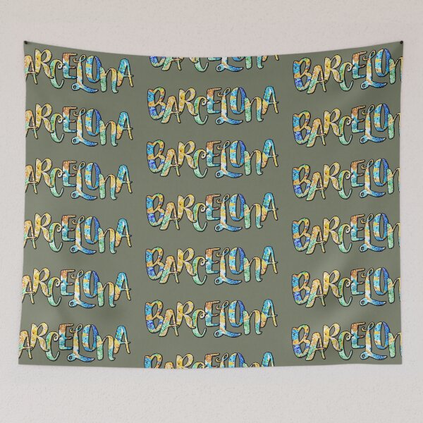 Item preview, Park Guell Barcelona city mosaic | Barcelona City Gaudi mosaic | Gaudi Park Guell Barcelona designed and sold by LolioGifts.