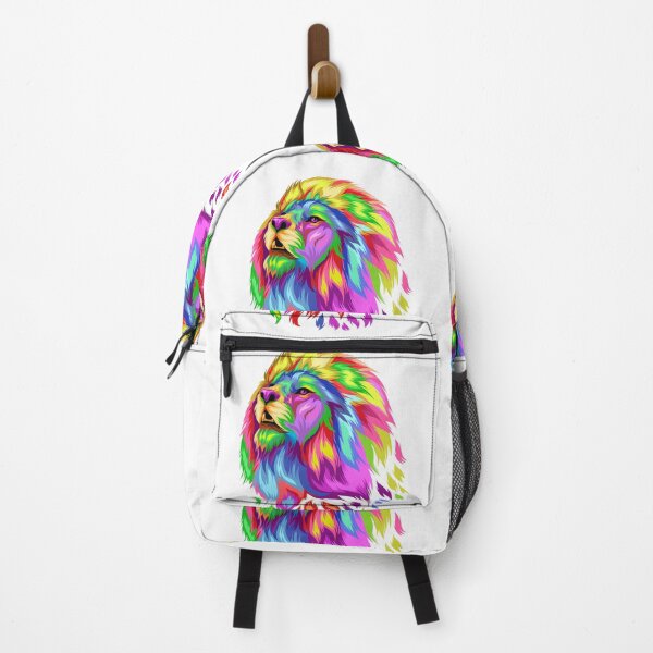 Artikelvorschau, Regenbogen Löwe entworfen und verkauft von Plotterzebra.