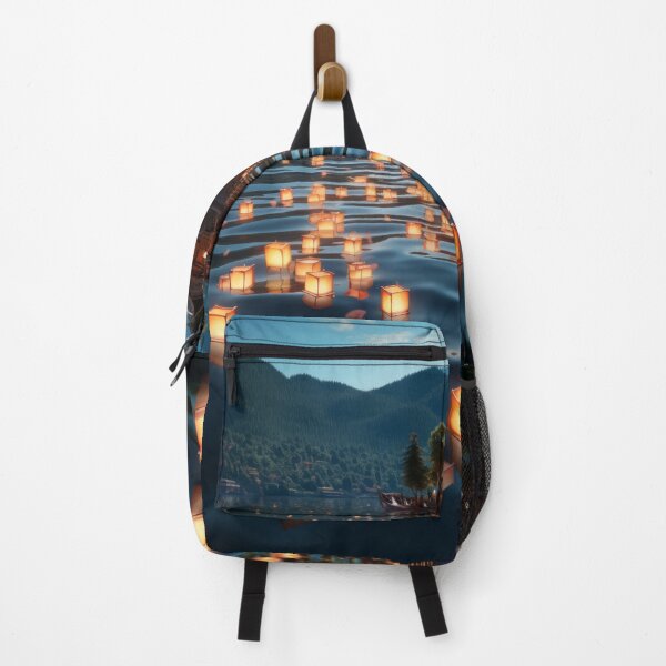 Item preview, Serene Reflections in Mountainous Landscape at Dusk designed and sold by Domitian Tincaba.