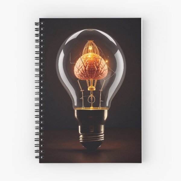 Item preview, Brain in a light bulb designed and sold by M-Y-A-R-T-.