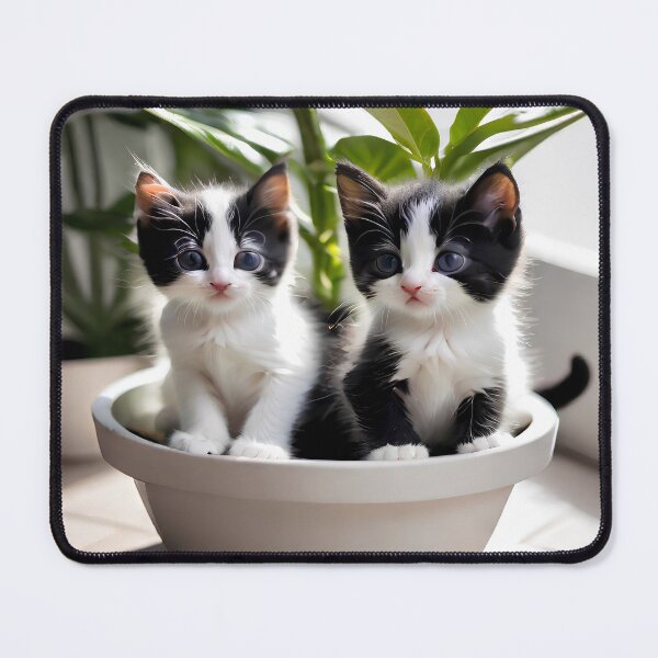 Item preview, Kittens Playing In A Potted Plant designed and sold by KoliBabb.