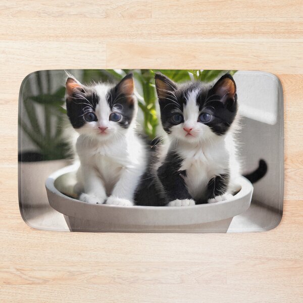 Item preview, Kittens Playing In A Potted Plant designed and sold by KoliBabb.