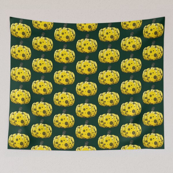 Item preview, Spiral & Dot Pumpkin in Yellow designed and sold by lezell.