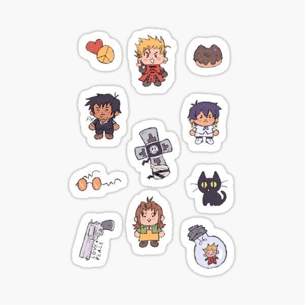 Trigun Stampede Stryfe Meryl Sticker for Sale by Ginpachistore