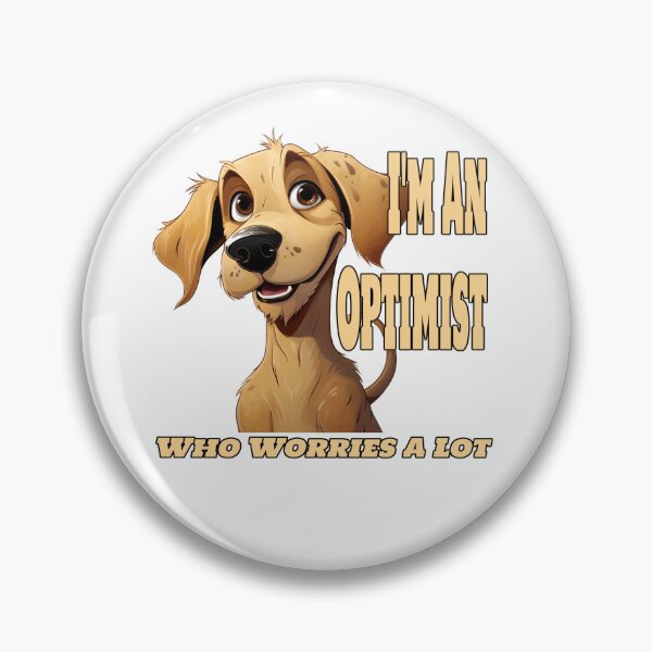 Item preview, An Optimist Dog designed and sold by ThisThatThing.