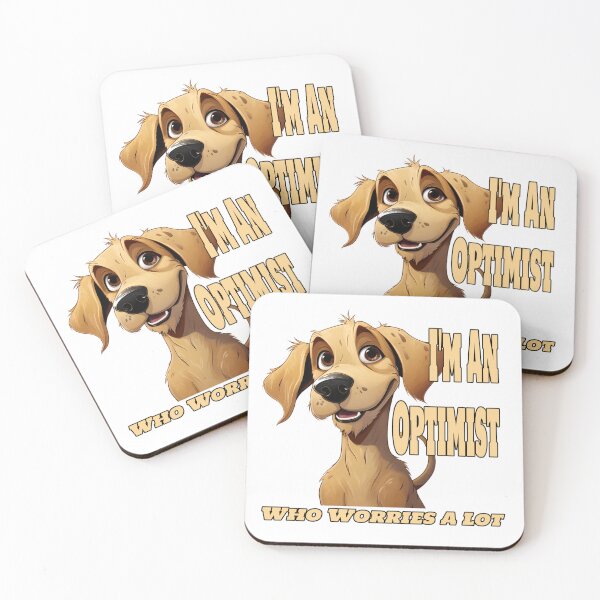 Item preview, An Optimist Dog designed and sold by ThisThatThing.