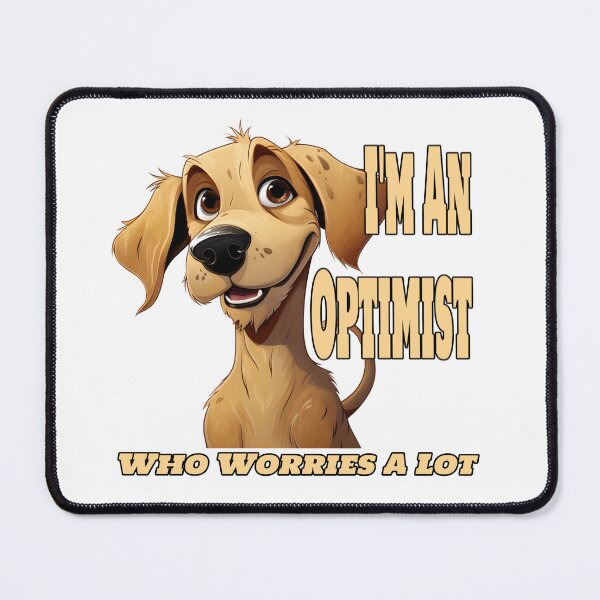 Item preview, An Optimist Dog designed and sold by ThisThatThing.