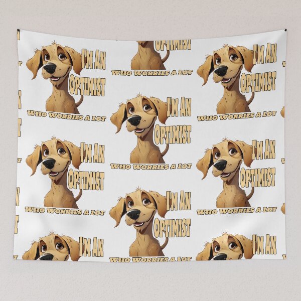 Item preview, An Optimist Dog designed and sold by ThisThatThing.