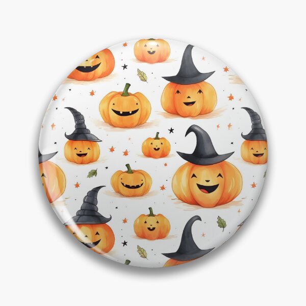 Item preview, Cute Pumpkins Pattern  designed and sold by SamDoesDesign.