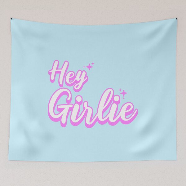 Item preview, Hey Girlie Pink designed and sold by PMCreative.