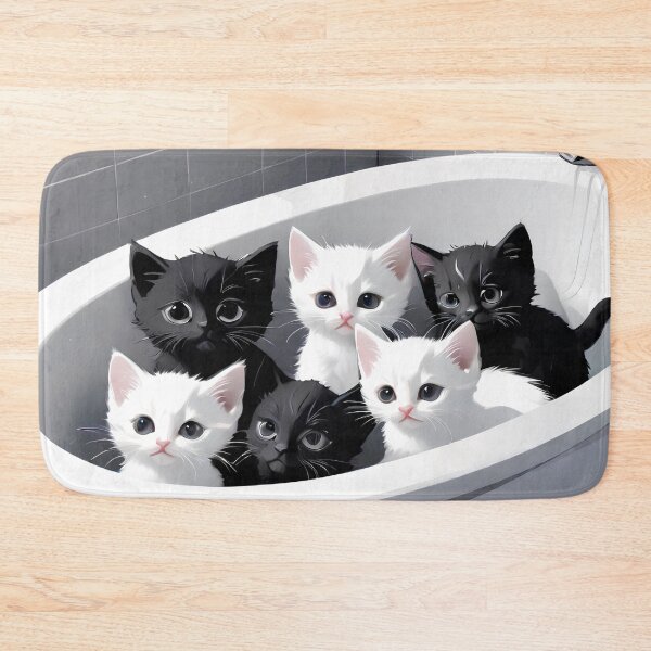 Item preview, Kittens Playing In A Tub designed and sold by KoliBabb.