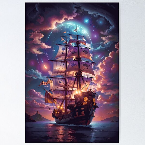 Item preview, Boat flow designed and sold by ArtfullMinds.