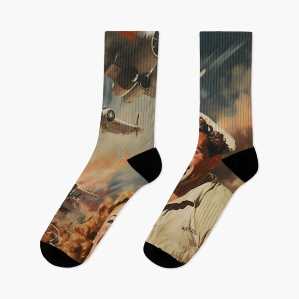 Item preview, Man and Woman Watching Plane Fly Overhead designed and sold by dcrc.