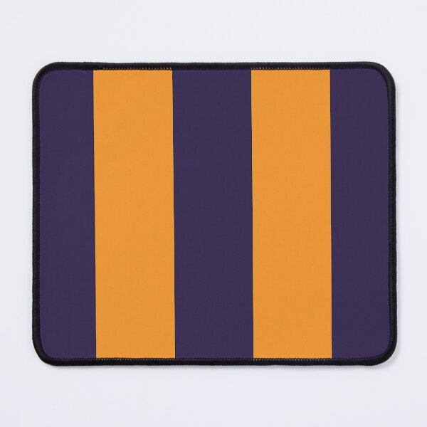 Item preview, Large NAVY BLUE and ORANGE Vertical STRIPES designed and sold by RachelMacht.