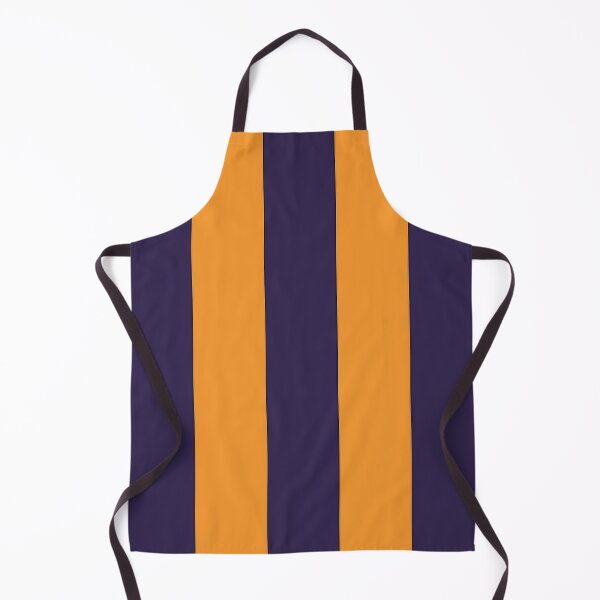 Item preview, Large NAVY BLUE and ORANGE Vertical STRIPES designed and sold by RachelMacht.