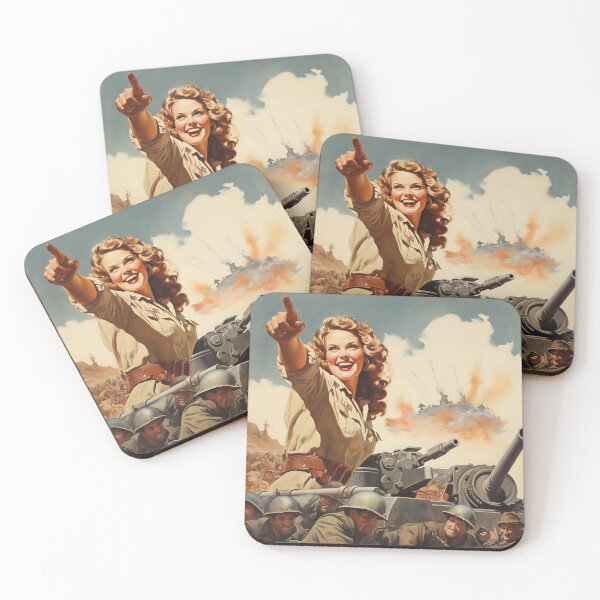 Item preview, World War II Woman Pointing  designed and sold by dcrc.