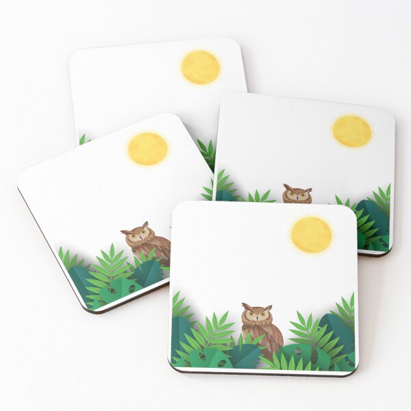 Item preview, An Owl Sits In The Moonlight designed and sold by Designfs.