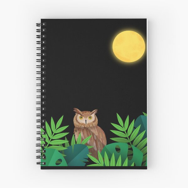 Item preview, An Owl Sits In The Moonlight designed and sold by Designfs.