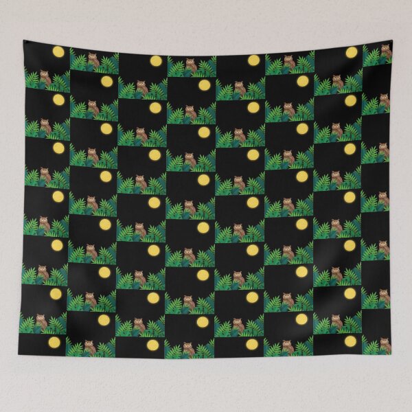 Item preview, An Owl Sits In The Moonlight designed and sold by Designfs.
