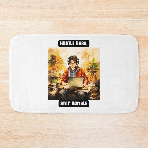 Item preview, Hustle Hard, Stay Humble designed and sold by STO1KA.