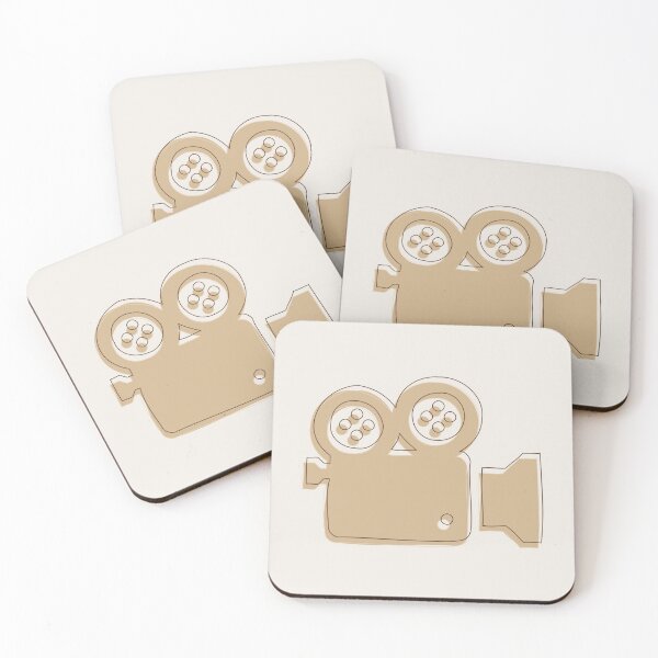 Item preview, Film Projector - Minimalist Style Simple Icon designed and sold by MKYArt.