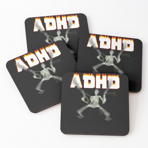 Item preview, ADHD Skeleton Meme Classic T-Shirt designed and sold by HansjorgWimmer.