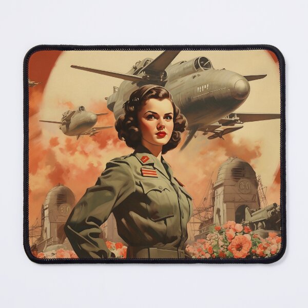 Item preview, World War II Era Woman in Flight Suit designed and sold by dcrc.