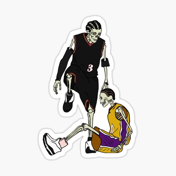 Skeleton Allen Iverson Steps Over Tyronn Lue