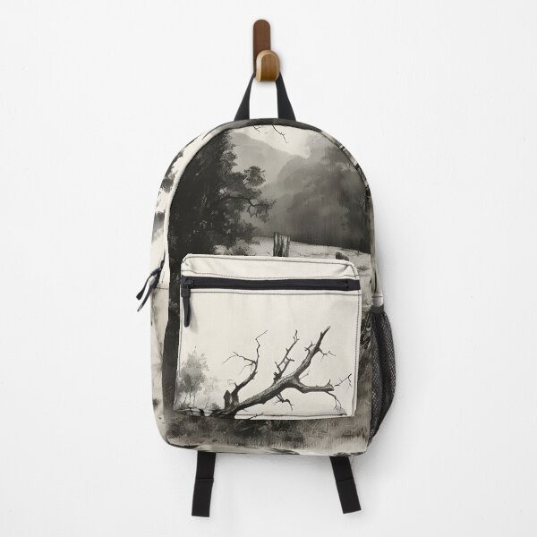 Item preview, Black and white dirt path designed and sold by inkArtistryfine.