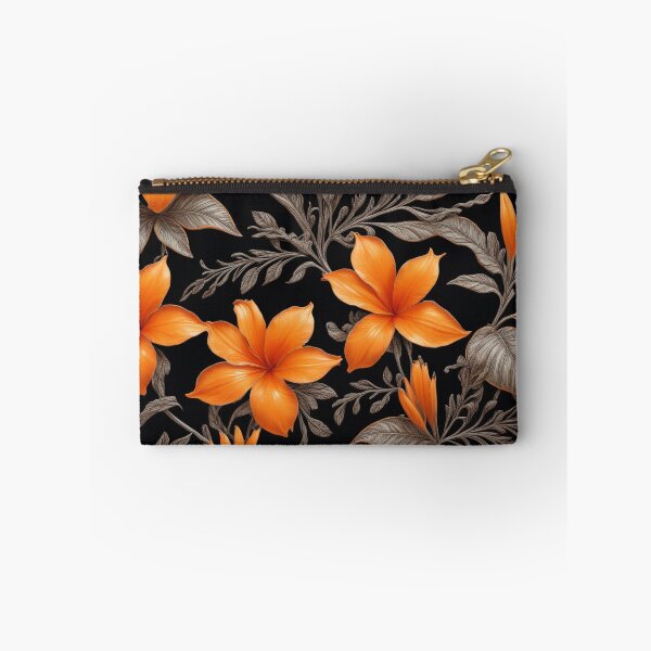 Item preview, a pattern of orange flowers designed and sold by Enga6.