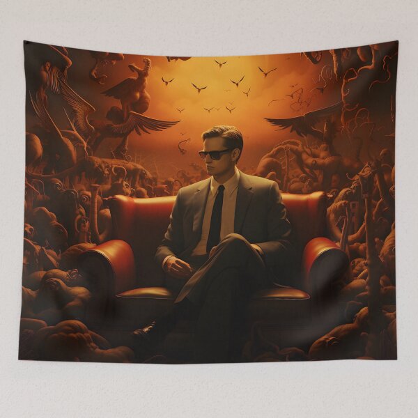 Item preview, Suited man during apocalypse designed and sold by VisualCrafting.