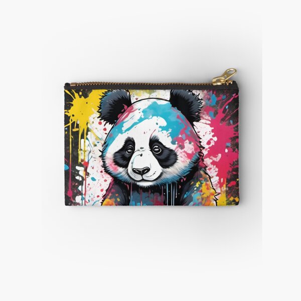 Item preview, Splash style panda bear designed and sold by ARichArts.