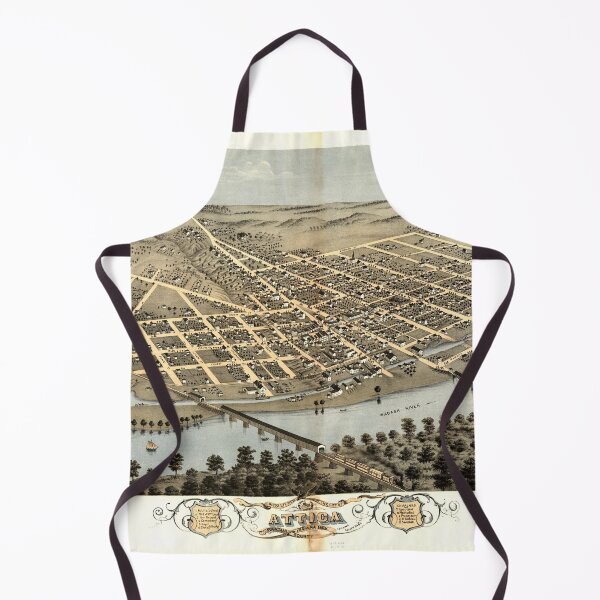 Item preview, Attica, Indiana (1869) designed and sold by allhistory.