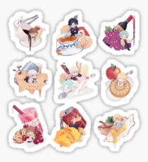 Mystic Messenger Foods (default) (MC1) (must buy Medium, Large, or Extra Large) Sticker